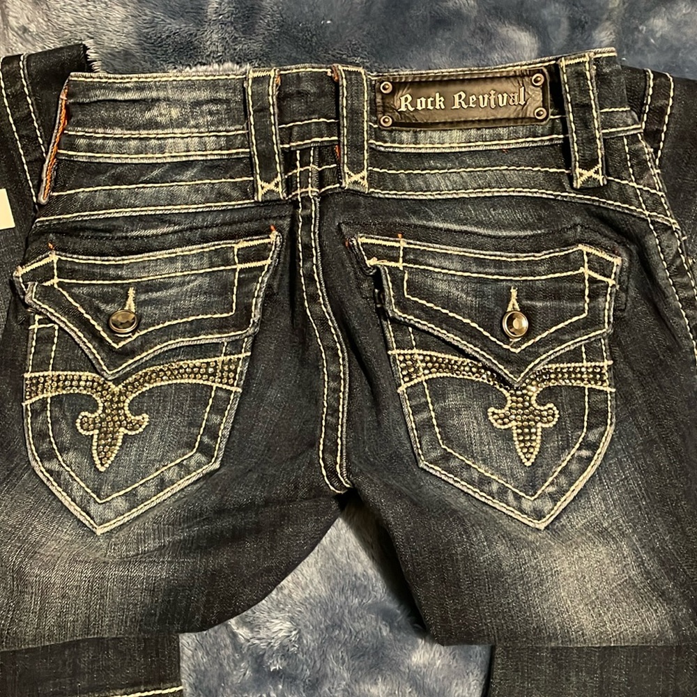 FINAL SALE😱😱Rock Revival Jeans”Scarlett”